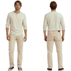 KATO The Pen Slim Selvedge Jeans Chuck Wash Denim 33 USA $248  J1753